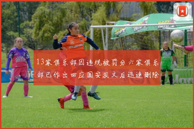 13家俱乐部因违规被罚分六家俱乐部已作出回应国安发文后迅速删除引发关注
